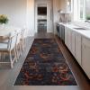 Modern Hallway Runner Rug, Non-Slip Washable Kitchen Runner, 50 x 400 cm view 3