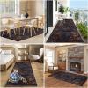 Modern Hallway Runner Rug, Non-Slip Washable Kitchen Runner, 50 x 400 cm view 4