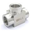 RPOVAXVK Equal M20 x 1.5 mm Female-Thread 3-Way Tee, 304 Stainless Steel Pipe Fitting, Max. Pressure 2.5 MPa view 1