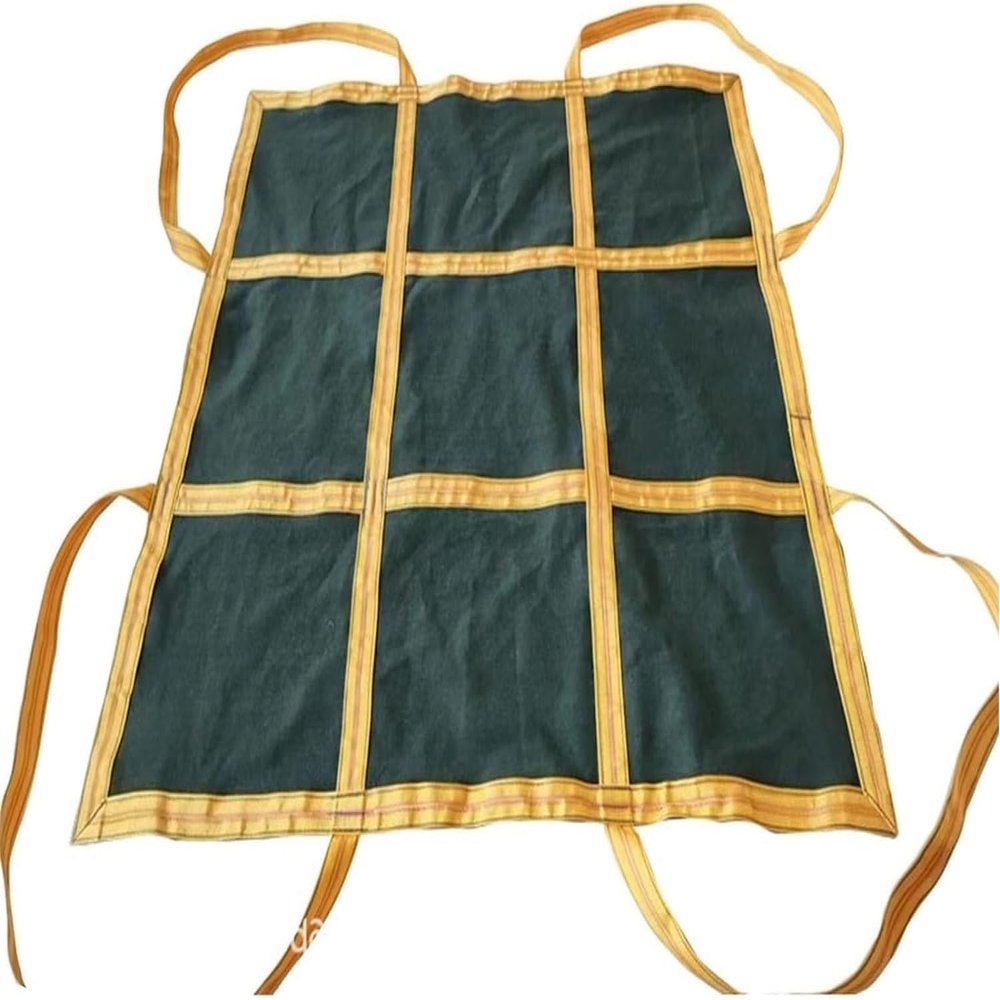 HSIRYAOHD Soft Canvas Pallet Bags, Reusable Heavy-Lifting Cargo Net, 1.5 m x 1.5 m