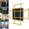 HSIRYAOHD Soft Canvas Pallet Bags, Reusable Heavy-Lifting Cargo Net, 1.5 m x 1.5 m view 2