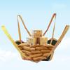 HSIRYAOHD Soft Canvas Pallet Bags, Reusable Heavy-Lifting Cargo Net, 1.5 m x 1.5 m view 3
