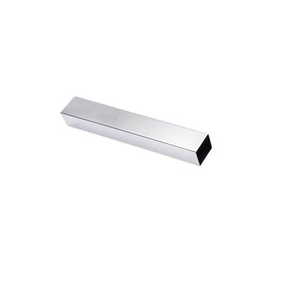 Stainless Steel Square Tube 20 mm x 1 mm, Welded Hollow Profile, 100 mm Long