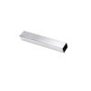 Stainless Steel Square Tube 20 mm x 1 mm, Welded Hollow Profile, 100 mm Long view 1