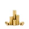 1,050-Piece M2 M2.5 M3 M4 M5 Brass PCB Standoffs, Female-to-Female, 9 mm view 1