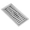 HYFEUOKF Stainless Steel Drain Channel, 20 x 10 cm, with Tile Insert view 4