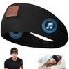 Wireless Sleep Headphones Headband with Sleep Mask for Side Sleeping, Sports, Yoga & Relaxation (Black) view 1