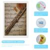 Customizable Diamond Painting Kit with Flute Music, Full Drill, Round Gems, 20.3 x 30.5 cm view 3