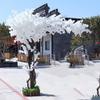 Japanese Artificial Cherry Blossom Wish Tree, Large Indoor Decoration, White, 1.5 × 1.5 m / 59 × 59 in view 1