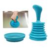 Mini Sink Plunger, Handheld Drain Cleaner for Sinks, Bathrooms, Showers, and Kitchens view 2