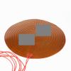 JMVLVLOA 160 mm 110 W 12 V DC Flexible Round Polyimide Film Heater view 2