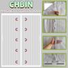 Adjustable Magnetic Insect Screen Door 175 x 275 cm, White view 3