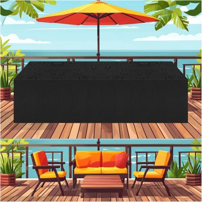 AJALGZ Waterproof Outdoor Furniture Cover, 140 x 65 x 50 cm