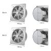 UQACHG 6/8-Inch Stainless Steel Exhaust Fan with Automatic Backdraft Damper (6-Inch-AU) view 3