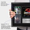 HWC Trading Jurassic Park 1 Printed Signed Autograph Display for Film Memorabilia Fans – A3 Framed view 3