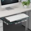 TapferBahn Under-Desk Wooden Keyboard Tray view 2