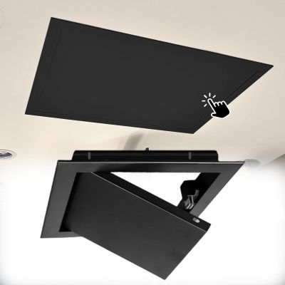Drywall Access Panel, Metal, Push-to-Open/Close