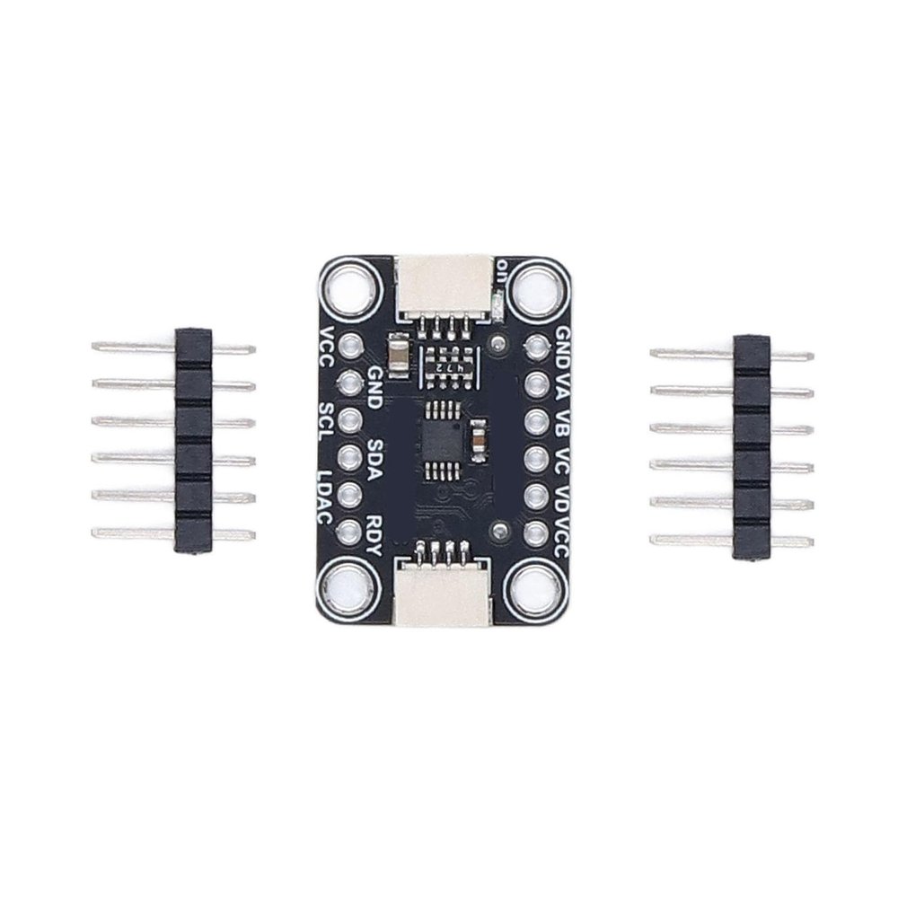 Munefe Digital-to-Analog Converter Module, 4-Channel, 12-Bit DAC, Compatible with STEMMA QT/Qwiic