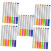 HOMSFOU 5-Piece Reusable Whiteboard Markers for Notes, Drawings and Reminders, 7 Pieces x 5 view 1