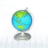 Creative World Globe with Metal Base, Graffiti-Style, Reusable view 2