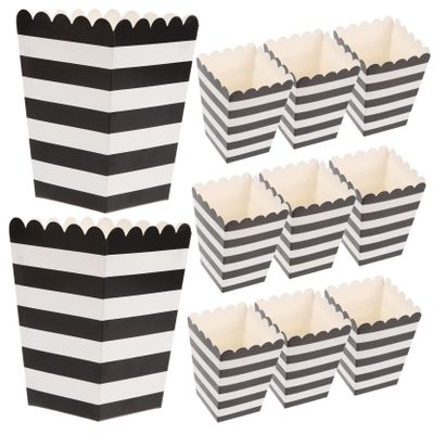 Ciieeo 24-Pack Biodegradable Paper Popcorn Boxes