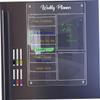 Magnetic Acrylic Refrigerator Calendar Planner, Wipeable, 1 Pc view 4