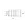 50 W Coaxial Fixed RF Dummy Load, 7/16 DIN Plug, 50 Ohm, DC–4 GHz, 105 × 60 mm (3 GHz) view 3