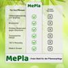 MePla - 15-Piece Transparent Orchid Pots, 17 cm (H: 17/15.4 cm, 2.2 L) - Promotes Air Circulation and Helps Prevent Waterlogging view 4
