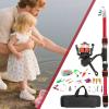 Fishing Accessories for Kids, Saltwater Fishing Gear Beginner Kit view 3