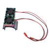 CHICIRIS RC Car Dual Motor Cooling Fan for 380/540/550/3650/3660/3674 Motors, Aluminum Alloy, Gray view 1