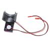 CHICIRIS RC Car Dual Motor Cooling Fan for 380/540/550/3650/3660/3674 Motors, Aluminum Alloy, Gray view 4