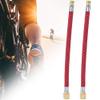 CHICIRIS 2-Piece Bicycle Pump Extension Tubes, Flexible Valve Hoses, Copper-Plated view 1