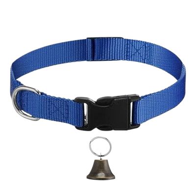 Goat Collar | Adjustable Nylon Collar with Bell and Durable Quick-Release Buckle