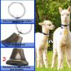 Goat Collar | Adjustable Nylon Collar with Bell and Durable Quick-Release Buckle view 3