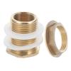 ULTECHNOVO Brass Adapter for Water Tanks, Male and Female Threads, for Aquariums and Rain Barrels view 1