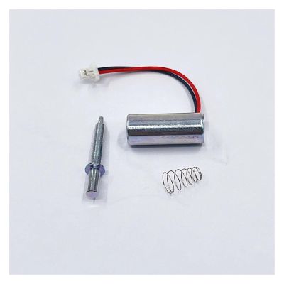 EKFBQBGW DC 10 mm 5–12 V 8 mm Cylindrical Suction/Inhalation Solenoid Push-Pull Magnet