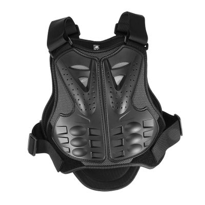 VINTORKY Kids Protective Vest, Size M, Black, PE/EVA