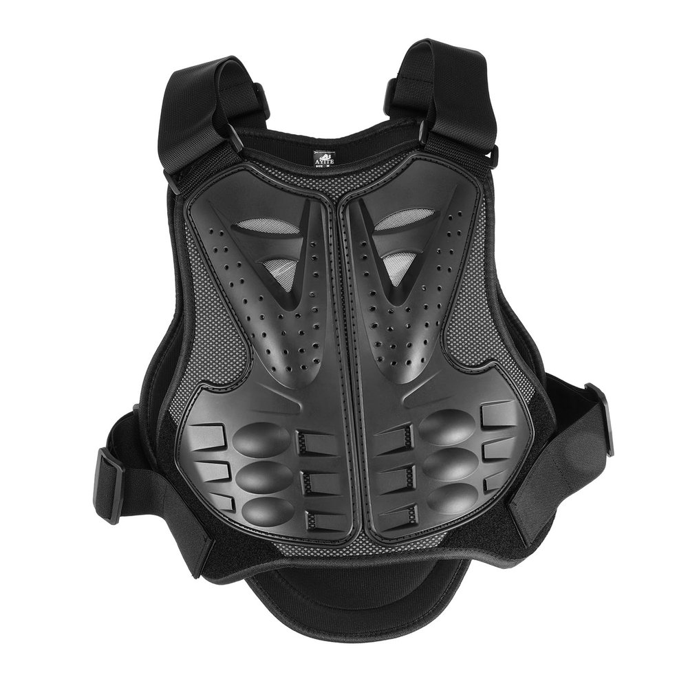 VINTORKY Kids Protective Vest, Size M, Black, PE/EVA