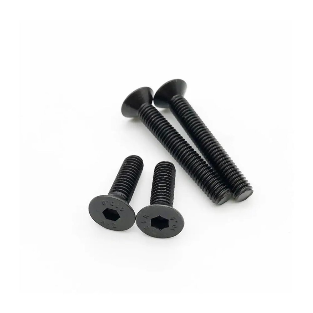 Blind-Hole Knurled Nuts, Countersunk Socket Hex, Flat Head, A2/304 Stainless Steel, Grade 10.9, M2–M8, 5–50 pcs.
