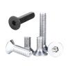 Blind-Hole Knurled Nuts, Countersunk Socket Hex, Flat Head, A2/304 Stainless Steel, Grade 10.9, M2–M8, 5–50 pcs. view 2