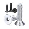 Blind-Hole Knurled Nuts, Countersunk Socket Hex, Flat Head, A2/304 Stainless Steel, Grade 10.9, M2–M8, 5–50 pcs. view 3