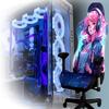 4-Piece Stretch Gaming Chair Cover Set with Armrest Covers view 2