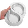 Yardwe Stainless Steel Divided Serving Plate for Camping and Grilling view 4