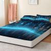 Fitted Sheet 160 x 200 cm, Light, for Mattresses up to 30 cm, with 2 Pillowcases view 2