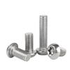 Blind-Hole Knurled Nuts, 304 Stainless Steel, Hex/Torx Security Screws with Round Button Head, M2–M12, 192 pcs (12 mm, 1 pc M10) view 2