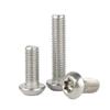 Blind-Hole Knurled Nuts, 304 Stainless Steel, Hex/Torx Security Screws with Round Button Head, M2–M12, 192 pcs (12 mm, 1 pc M10) view 4