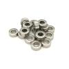 10 pcs SMR105C-ZZ 5x10x4 Stainless Steel Ball Bearings view 1
