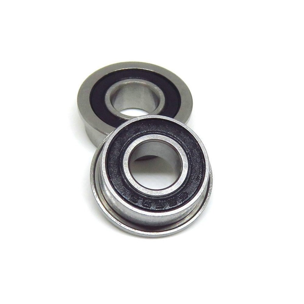 2 pcs. FR3-2RS 3/16 x 1/2 x 0.1960 in. Deep Groove Ball Bearings
