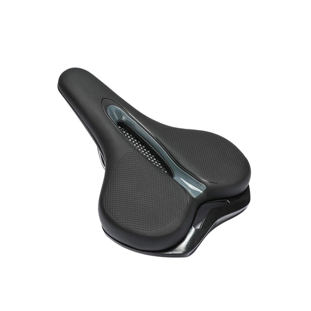 VANZACK Black Comfort Bicycle Saddle with Pressure Relief