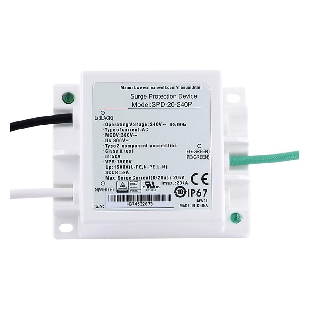 CLEUFWKO SPD-20 Switching Power Supply Driver, SPD-20-240P/277P, 20 kA